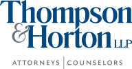 Thompson & Horton LLP Sponsor logo for Thompson & Horton